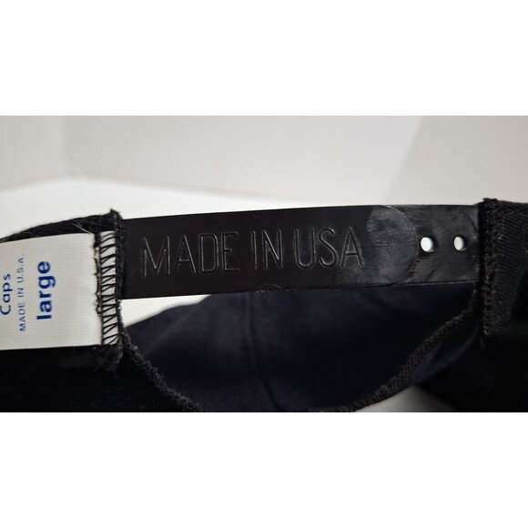 VINTAGE AJD BASEBALL CAPS US NAVY USS STARK FFG-31 SNAPBACK CAP HAT MADE IN USA - Picture 6 of 7